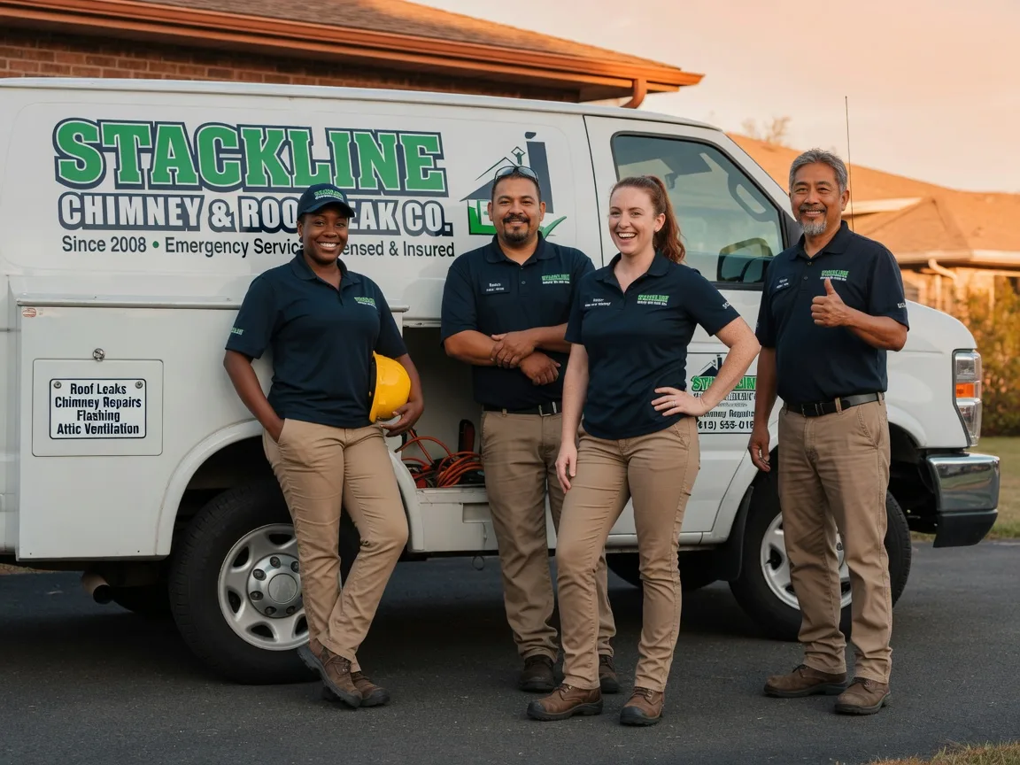 Chimney flashing repair company in Endicott, NY